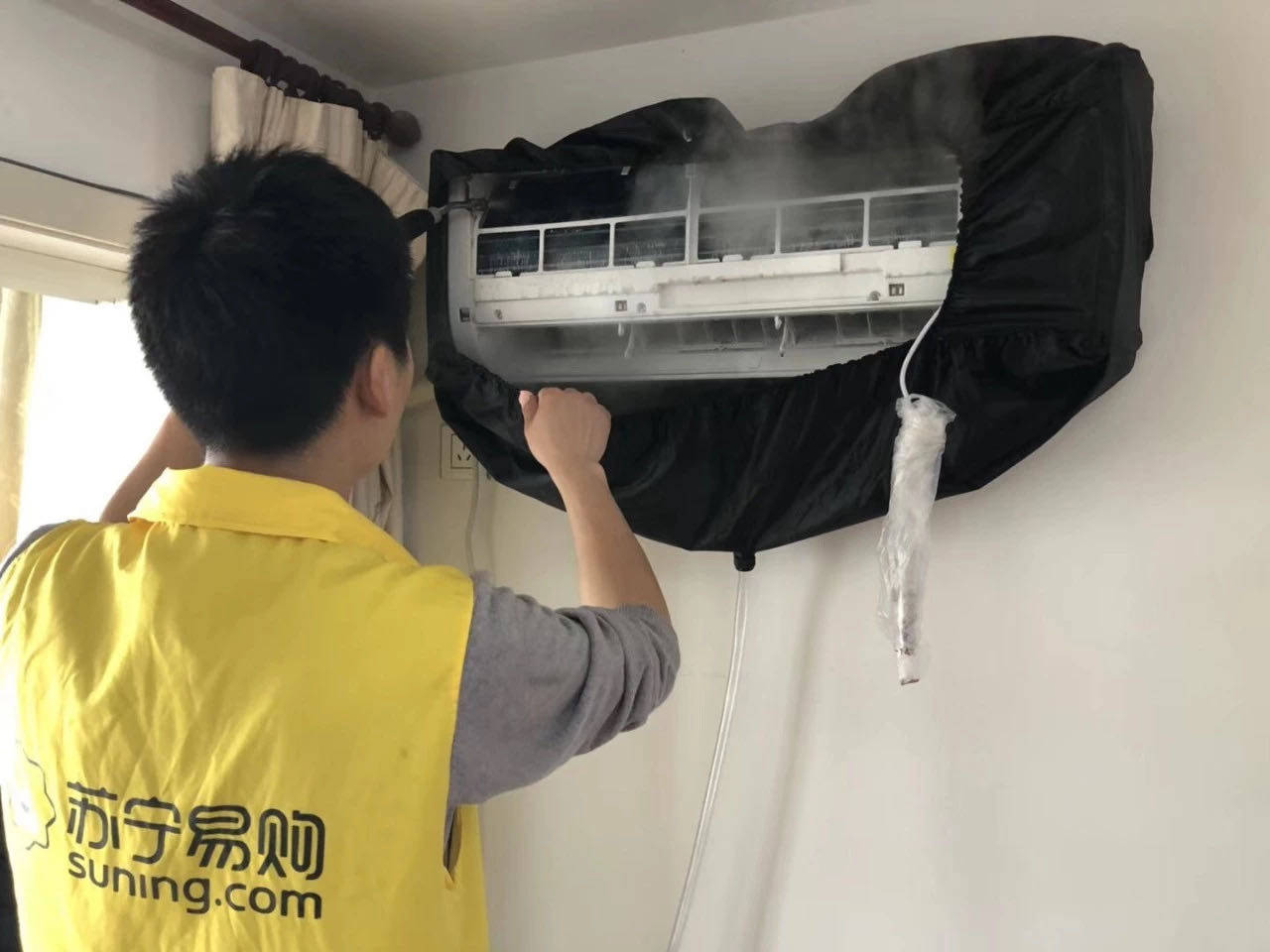 家政服务换季忙 苏宁帮客家电清洗6折起，助力消费者轻松焕新家